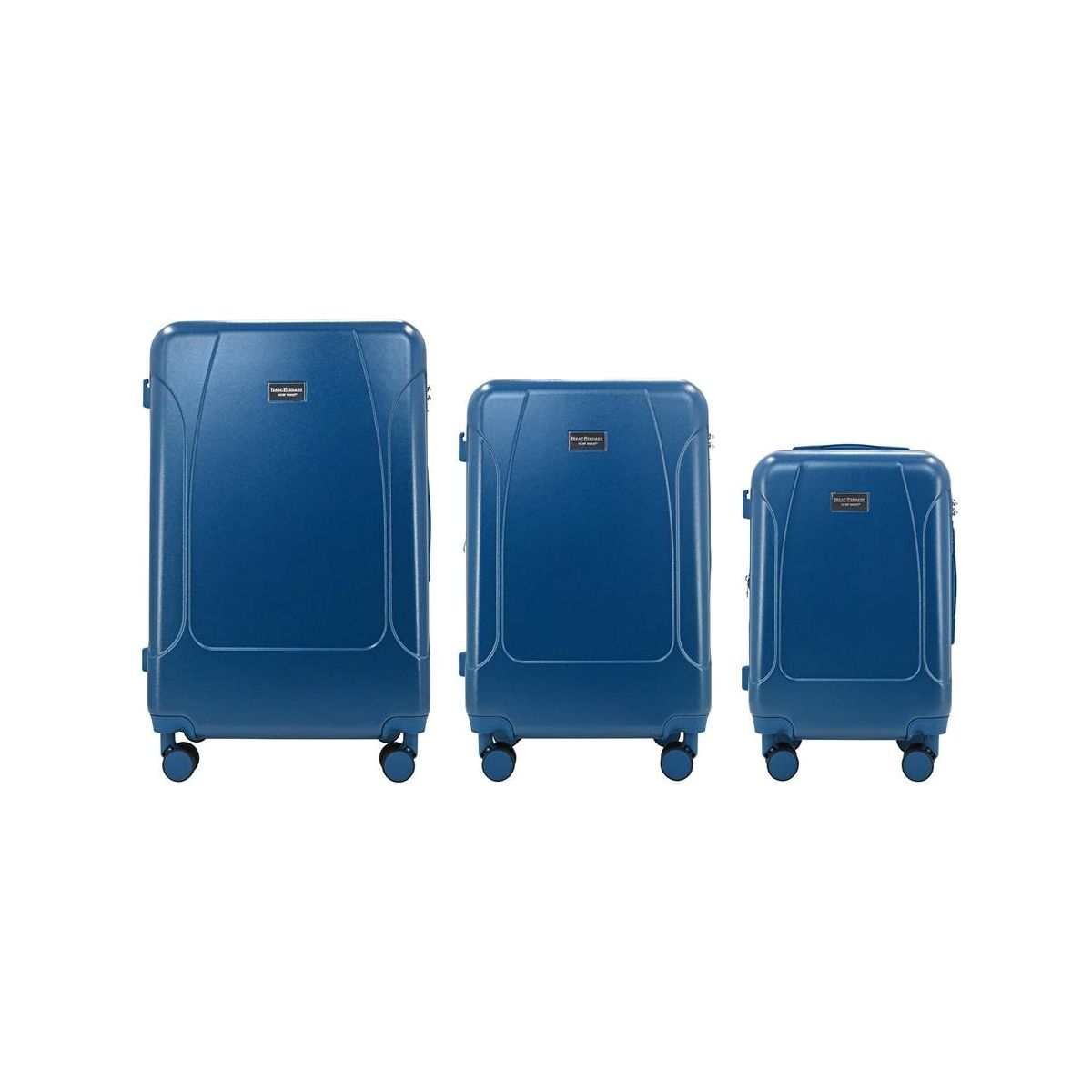 Isaac Mizrahi Luna 3-Piece Lightweight Expandable Spinner Luggage Set, 20", 24" & 28" - thumbnail 4