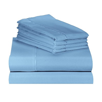 LuxClub 4-7 PC Silky Soft Cooling Deep Pocket Performance Sheet Set