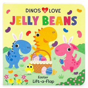 Dinos Love Jelly Beans - by  Pterry Redwing (Board Book) - 1 of 1