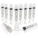 Bright Creations 10 Pack Oral Medicine Syringes with Bottle Adapter (Transparent)