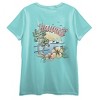 Free Authority Outdoor Hawaii Women's Teal Crew Neck Short Sleeve T-shirt - 2 of 4