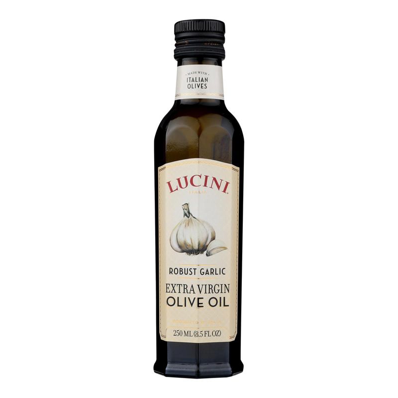 California Olive Ranch Lucini Robust Garlic Extra Virgin Olive Oil - Case of 6/8.5 oz, 2 of 8