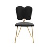 Meridian Furniture,Angel Velvet Dining Chair, Set of 2 - 3 of 4