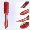 Unique Bargains Plastic Hair Brush for Straight Curly Hair 1 Pc - 3 of 4
