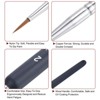 Unique Bargains Detail Nylon Miniature Painting Brush 3 Pcs - 4 of 4