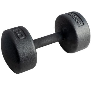 York Barbell Legacy Dumbbell Solid Round Classic Strength Training Equipment - 1 of 1