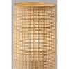 Sheffield Table Lantern White - Adesso: Rattan Shade, Nautical Design, ETL Listed, No Assembly Required - 2 of 4