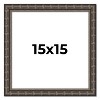 PosterPalooza | 15x15 Modern Bamboo Picture Frame, UV Acrylic, 5 Finishes - 2 of 4