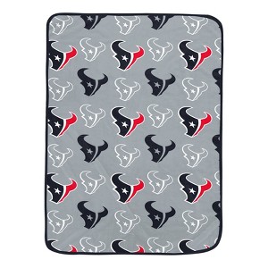 NFL Houston Texans Logo Roll Ultra Soft Blanket - 1 of 1
