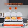 VEVOR Electric Buffet Server & Food Warmer, 25.6" x 15" Portable Stainless Steel Chafing Dish Set with Temp Control & Oven-Safe Pan - 3 of 4