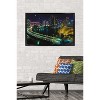 Trends International Cityscapes - Venetian Causeway Framed Wall Poster Prints - 2 of 4