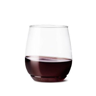14oz Vino Plastic Wine Glasses Set of 12 - TOSSWARE