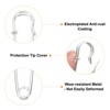 Unique Bargains Metal DIY Blankets Crafts Brooch Making Home Sewing Large Safety Pins 24 Pcs - 3 of 4