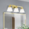 Livex Lighting Mission 3 - Light Vanity in  Polished Brass - 2 of 4