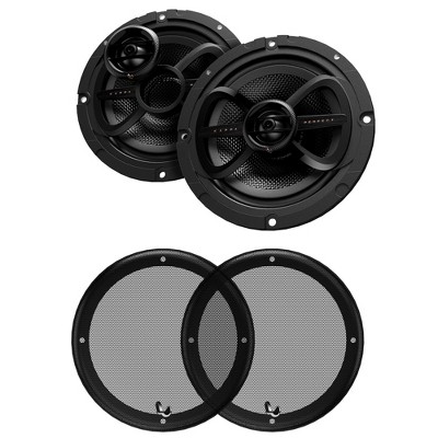 Infinity KAPPAPERFECT600X 6-1/2” Component Speaker System - Round Grill ONLY Car/Marine Application