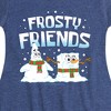 Girls' - SpongeBob SquarePants - Frosty Friends Fit & Flair Cap Sleeve Dress - 2 of 4