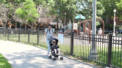 Contours Itsy Black Lightweight All-Terrain Baby Stroller