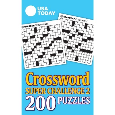 USA Today Crossword Super Challenge 2 - (USA Today Puzzles) by  Usa Today (Paperback)