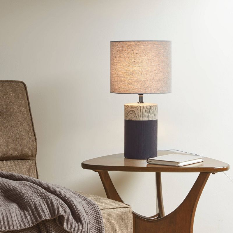 Nicolo Ceramic (Includes LED Light Bulb) Table Lamp Black - 510 Design, 2 of 7