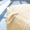 Big Joe Patio Ottomans and Poufs, Multiple Outdoor Fabrics, Durable UV Protected Polyester Blend - 4 of 4