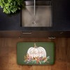Stupell Industries Floral Pumpkin Fall Greeting Printed Anti-Fatigue Floor Mat, design by Caroline Alfreds, 30"x18" - 3 of 4