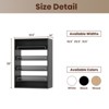 APRILSOUL  Shoe Shelf Short Tower Closet, Modular Closet System, Wall Mounted Wardrobe Organizer for Bedroom or Walk-in Closet - 2 of 4