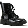 Soda Women's Epsom Lug Sole Platform Combat Boot - 2 of 4