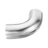Unique Bargains 304 Stainless Steel Exhaust Hose Pipe Fitting 90 Mandrel Bend Silver - 4 of 4