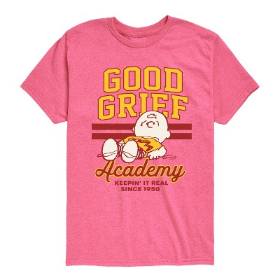 Boys' - Peanuts - Good Grief Academy Short Sleeve Graphic T-Shirt