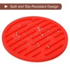 Unique Bargains Silicone Heat Resistant Non-Slip Restaurant Drink Coaster 6 Pcs - 4 of 4
