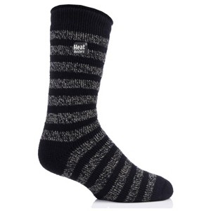 Men's Mono Twist Stripe Socks - 1 of 3