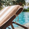 Arkwright Tie & Dry Beach Towels (Pack of 2), Ring Spun Cotton, Striped Color Options, 30x70 in. - 3 of 4