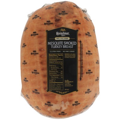 Kretschmar Mesquite Smoked Turkey Breast - Deli Fresh Sliced - price per lb