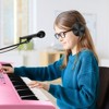 Infans 61-Key Electric Piano Portable Digital Keyboard w/Lighted Key Music Stand - 3 of 4