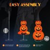 Karl Home 5ft Collasipble Halloween Lighted Pumpkin Decoration - 4 of 4