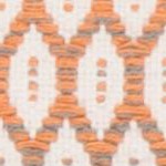 orange/ivory