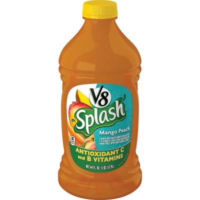 V8 Splash Mango Peach Juice - 64 fl oz Bottle