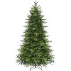 Yaheetech 4.5Ft/6Ft/7.5Ft Pre-Lit Christmas Tree with Multicolor LED Lights - 2 of 4