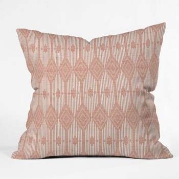 26"x26" Heather Dutton West End Blush Square Throw Pillow Pink - Deny Designs