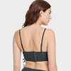 Women's Lace-Up Crochet Corset Bra - Colsie™ - 2 of 4