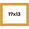 PosterPalooza | 17x13 Bamboo Picture Frame, UV Acrylic, 4 Finishes - Brown, Black, Gold, and Natural - 2 of 4