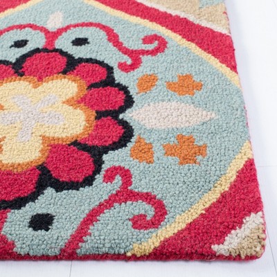 Roslyn 4' x 6' Multicolor Hand-Tufted Wool Area Rug