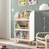 LuxenHome Kids Multi-Functional 3-Shelf Bookcase Toy Storage Bin, White - 4 of 4