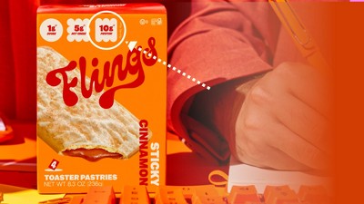 Flings Cinnamon High Protein Keto Gluten-Free Toaster Pastries