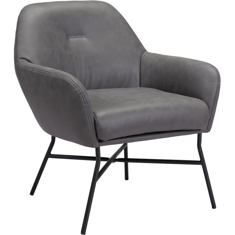 Taranto Accent Chair Vintage Gray - ZM Home, 1 of 15