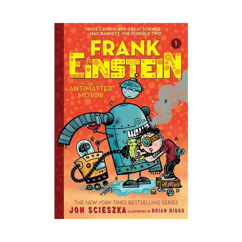 Frank Einstein and the Antimatter Motor (Frank Einstein Series #1) - by  Jon Scieszka (Paperback), 1 of 2