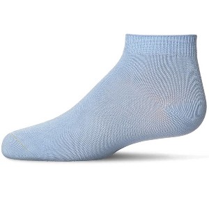 Memoi Kids' Basic Soft Rayon from Bamboo Anklet Socks - 1 of 4