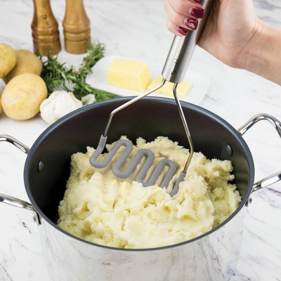 Tovolo Silicone Potato Masher Stainless Steel Handle - Thumbnail 3