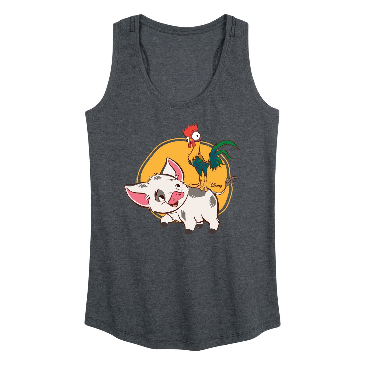 Women's - Disney - Pua And Hei Ehi Graphic Racerback Tank - thumbnail 5