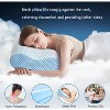 LISM Ergonomic Cervical Neck Pillow,Memory Foam Bed Pillow for Side Back Stomach Sleepers - 4 of 4